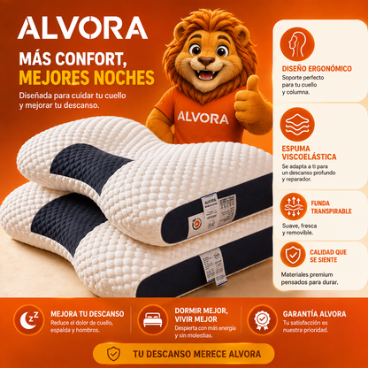 Almohada Ergonómica Cervical 3D