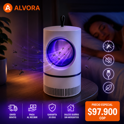 Lámpara Mata Mosquitos UV 360°
