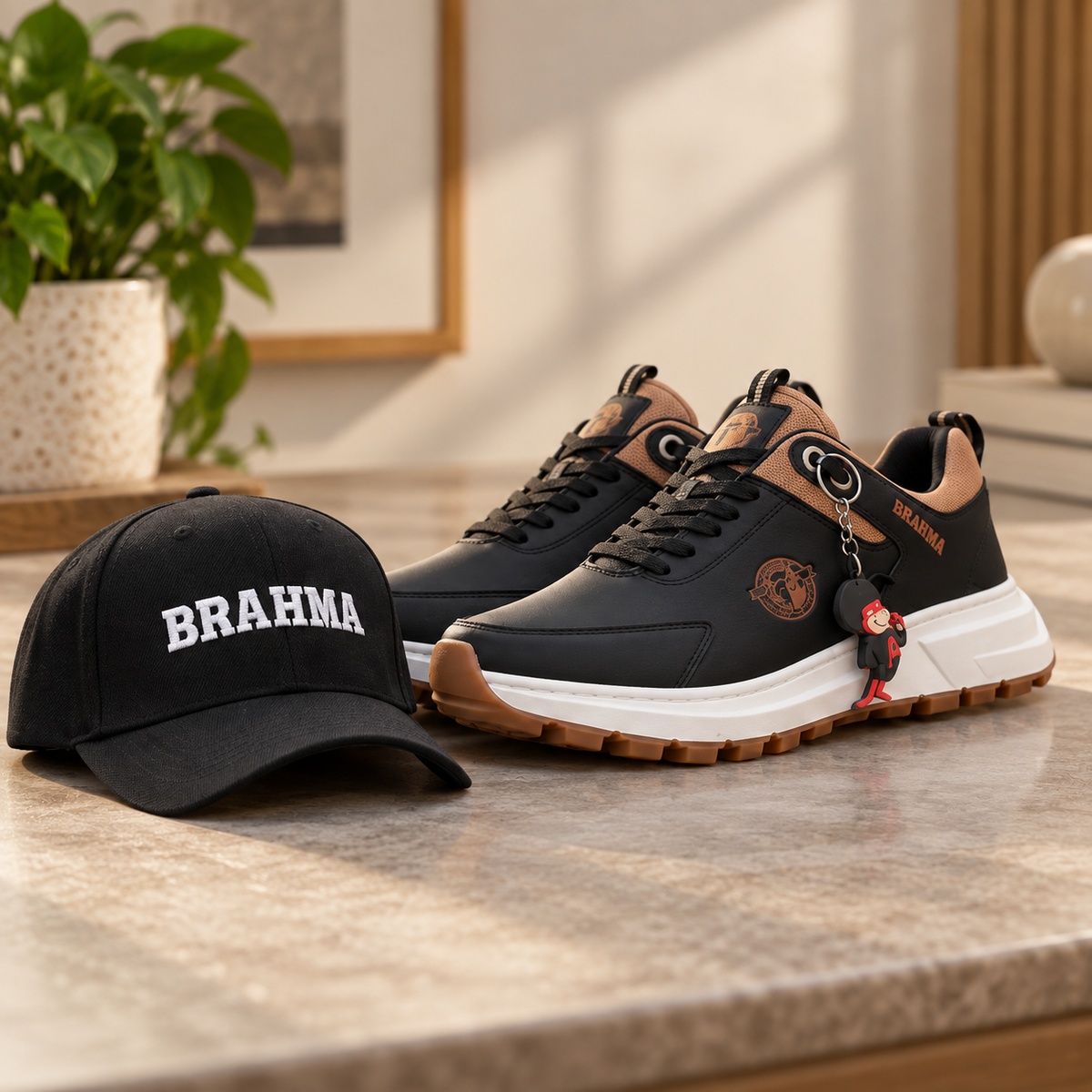 Combo Urbano 3 en 1 – Tenis + Gorra + Llavero